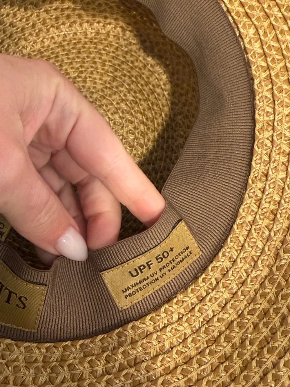 Eric Javits Squishee® Fringe Bucket Hat UPF 50+ Vented Crown Structured (Rare) - Picture 9 of 11